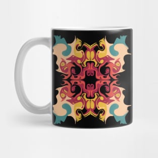 Trippy Psychedelic Pattern Mug